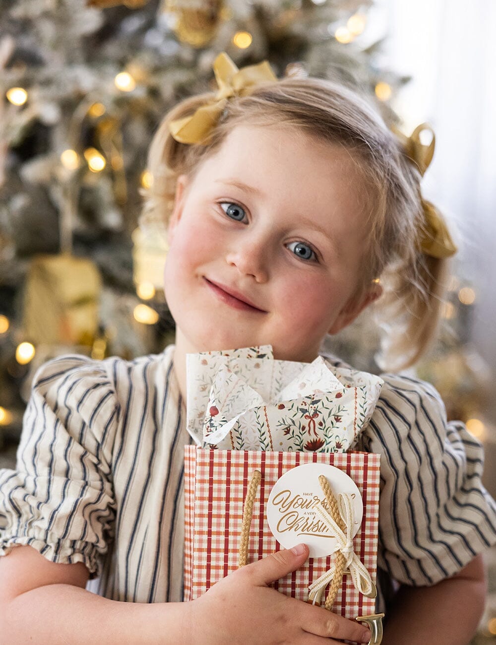 30pk Tissue Paper - Festive Florals