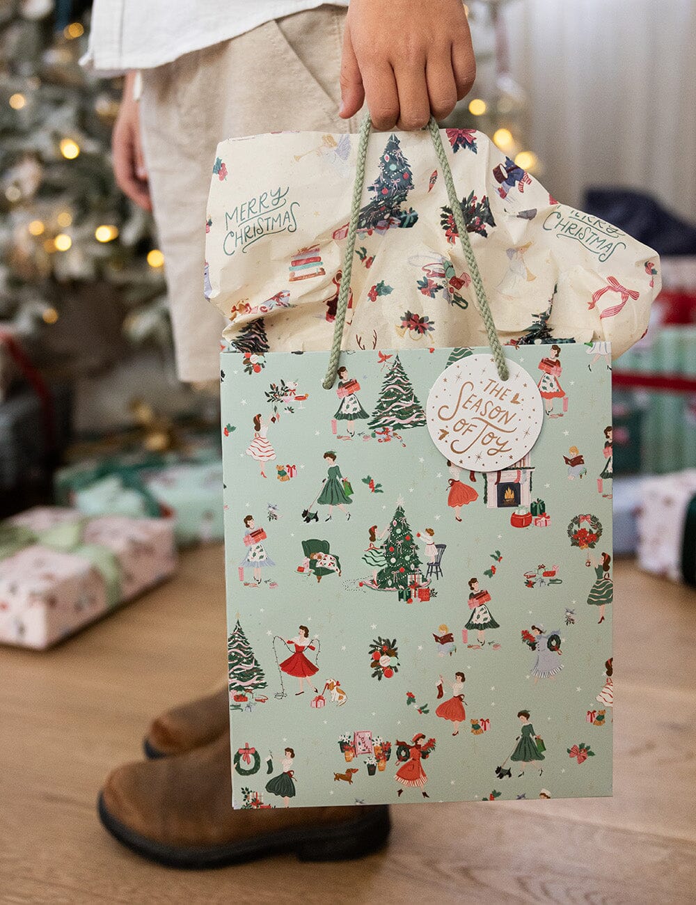 30pk Tissue Paper - Season of Joy