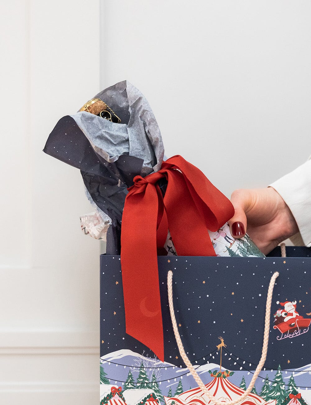 30pk Tissue Paper - Christmas Market