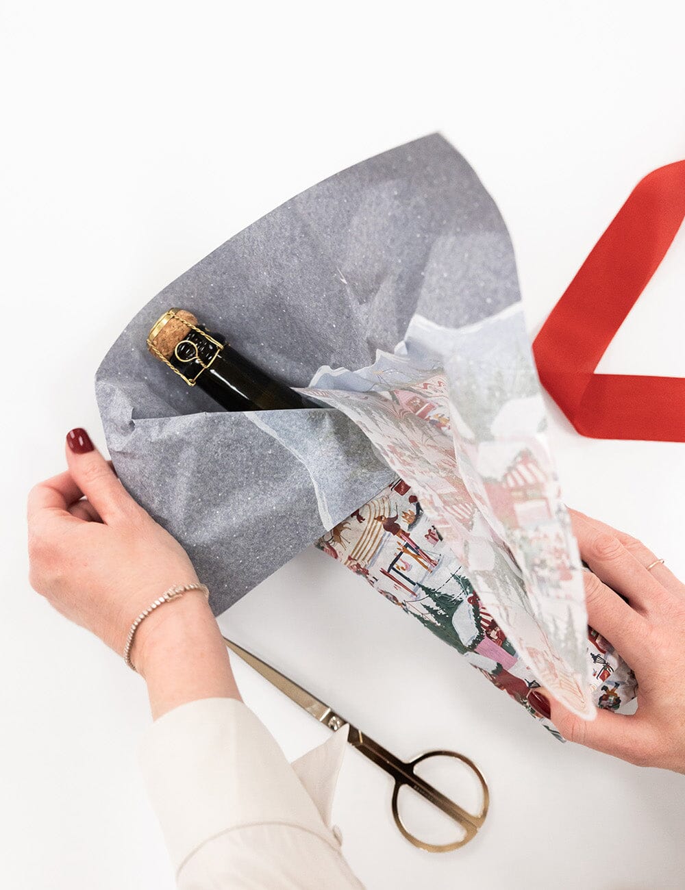 30pk Tissue Paper - Christmas Market