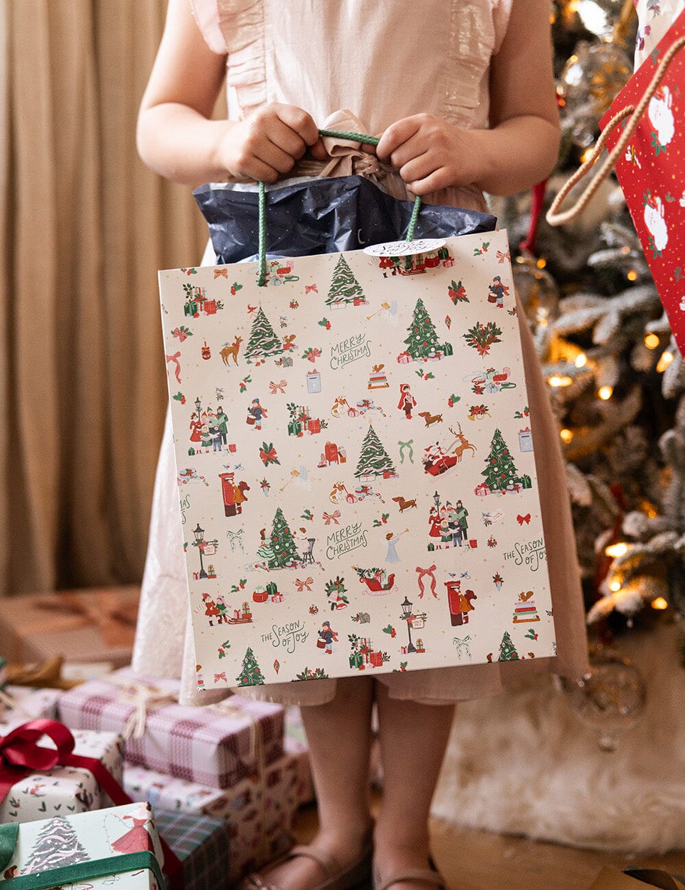 30pk Tissue Paper - Christmas Market
