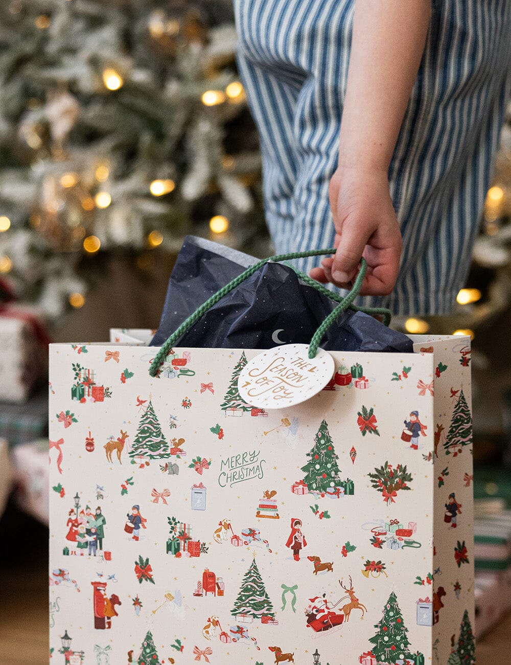 30pk Tissue Paper - Christmas Market