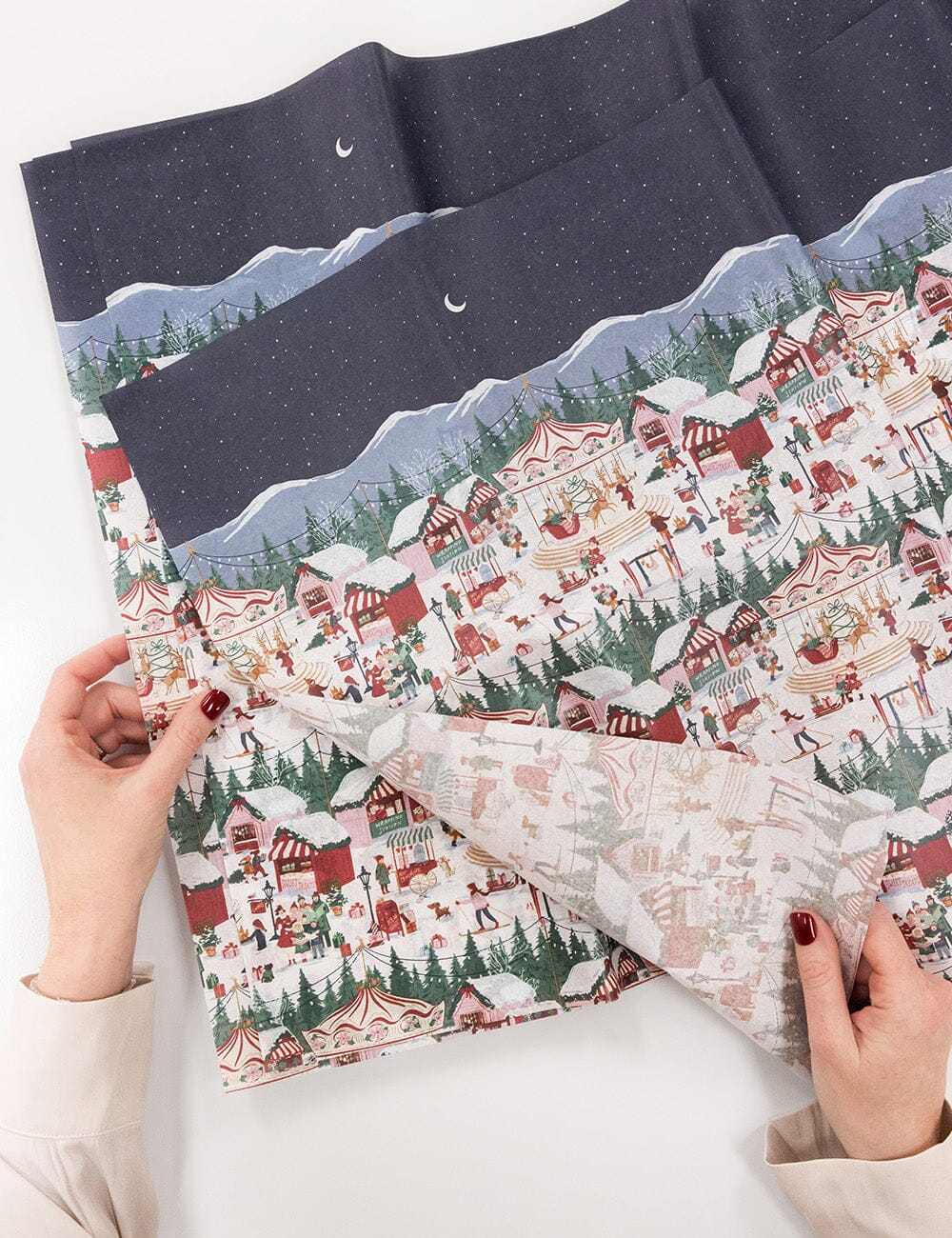 30pk Tissue Paper - Christmas Market