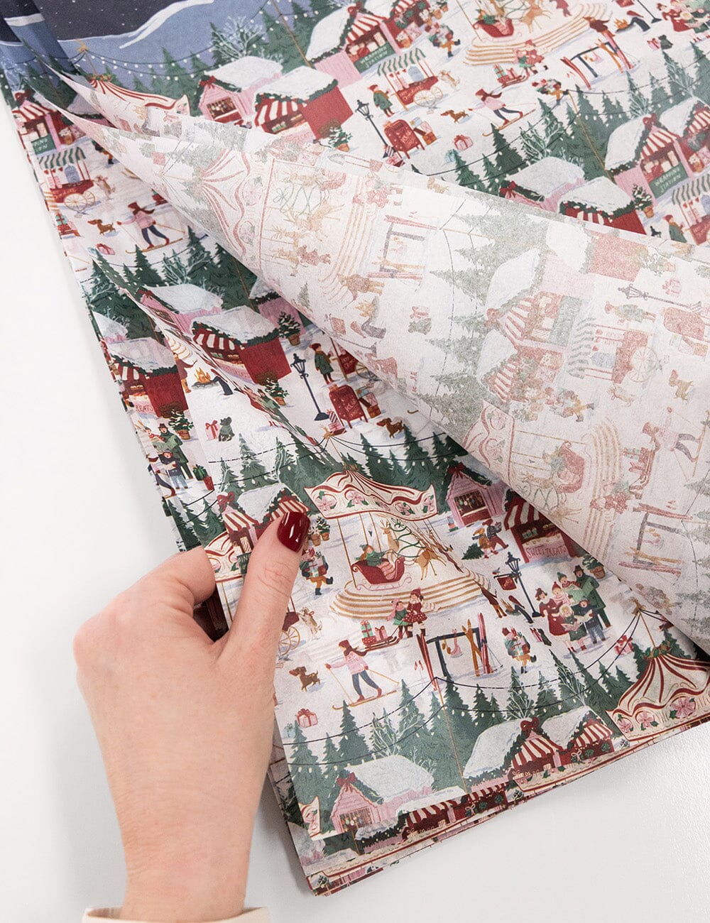 30pk Tissue Paper - Christmas Market