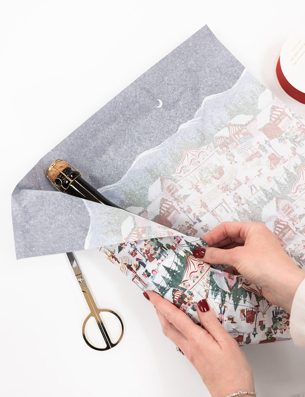 30pk Tissue Paper - Christmas Market
