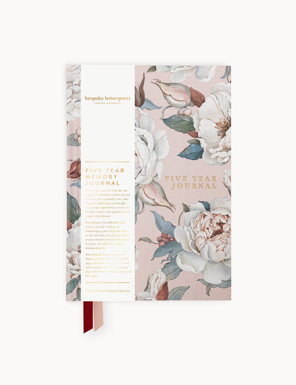 Heritage Roses 5 Year Journal