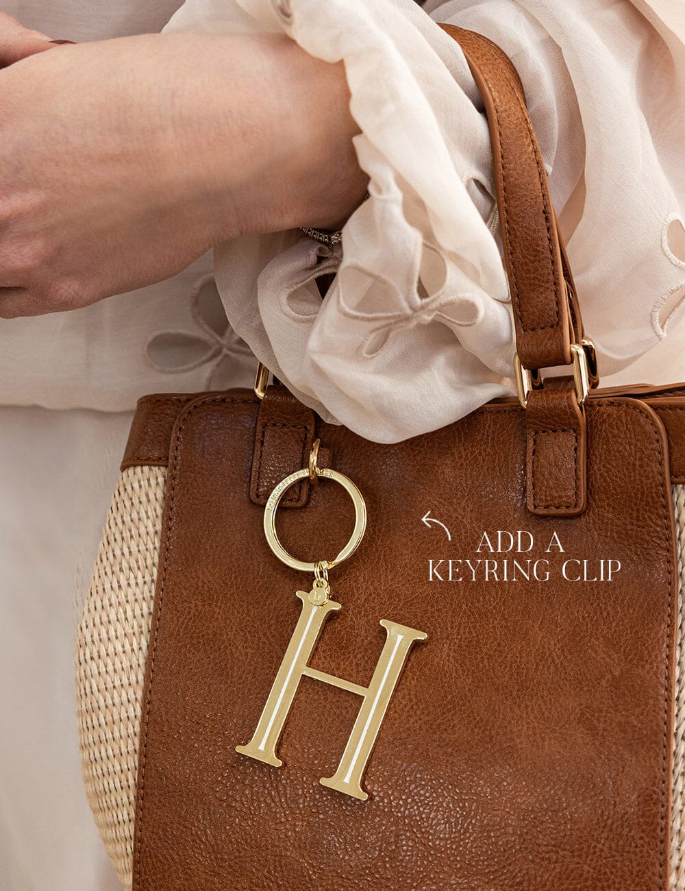 H - Fine Enamel Alphabet Ornament