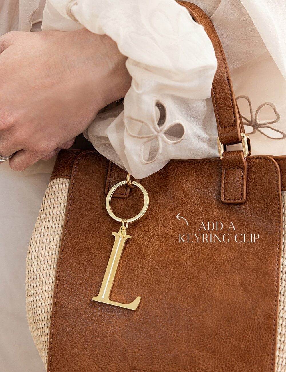 L - Fine Enamel Alphabet Ornament