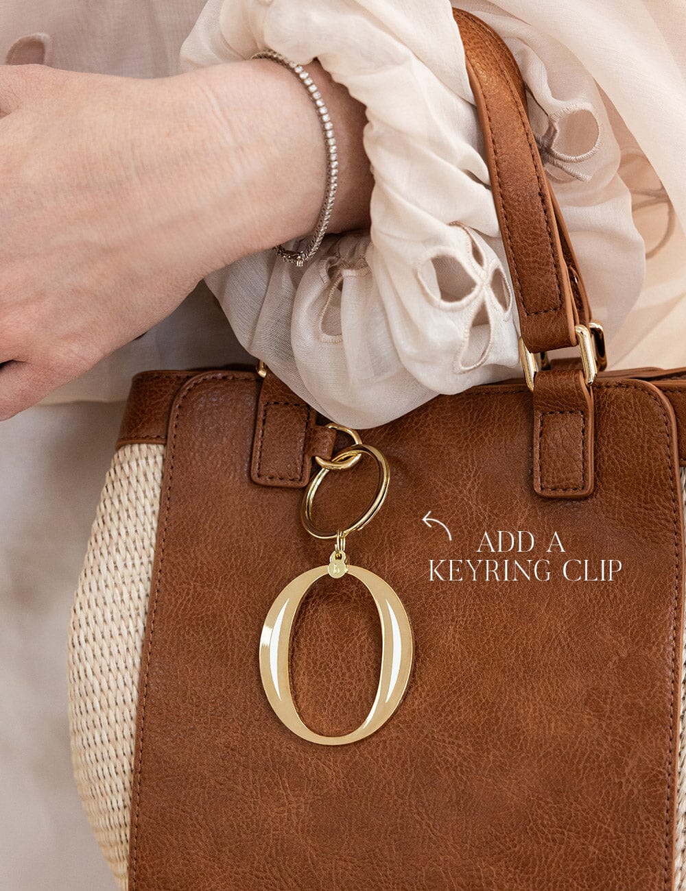 O - Fine Enamel Alphabet Ornament