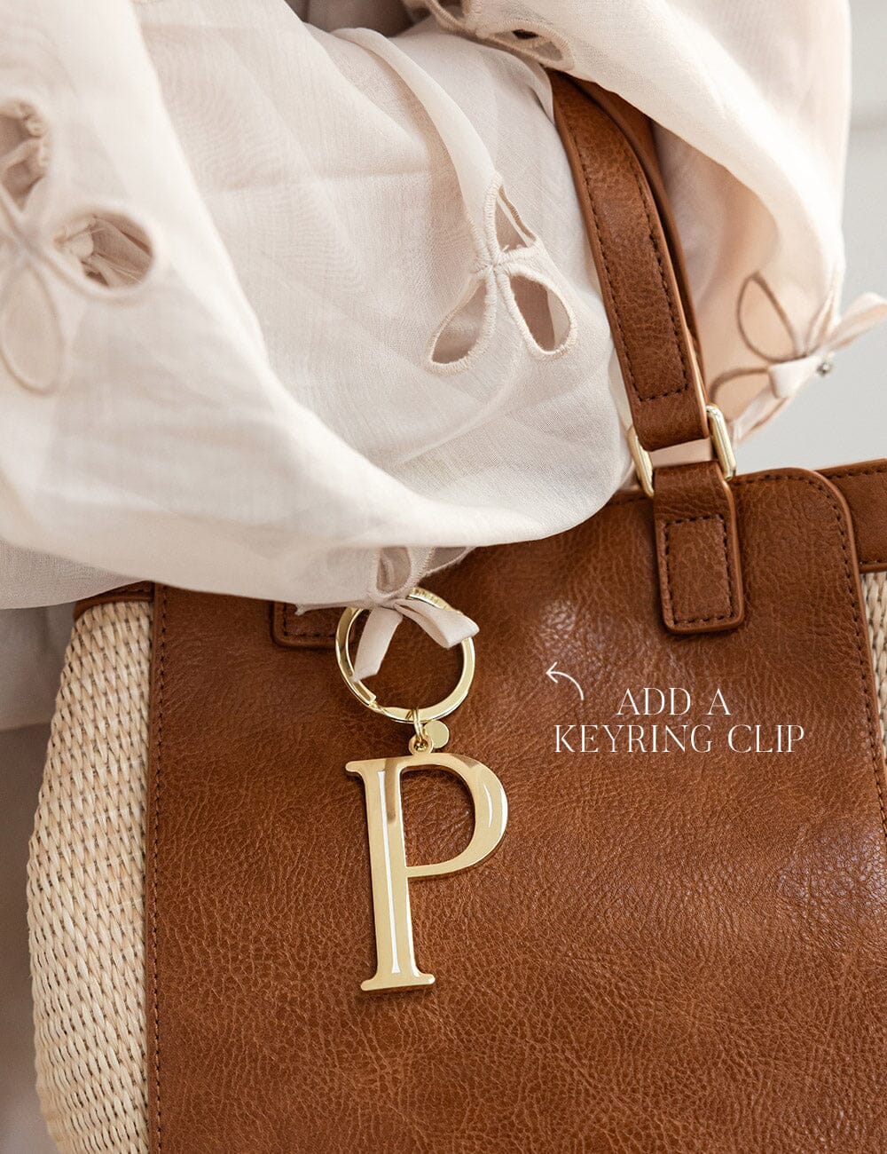 P - Fine Enamel Alphabet Ornament