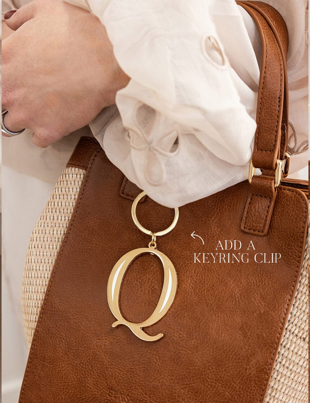 Q - Fine Enamel Alphabet Ornament