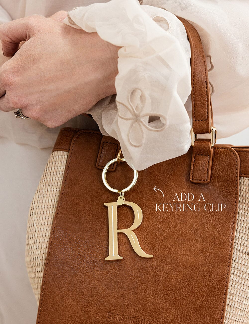 R - Fine Enamel Alphabet Ornament