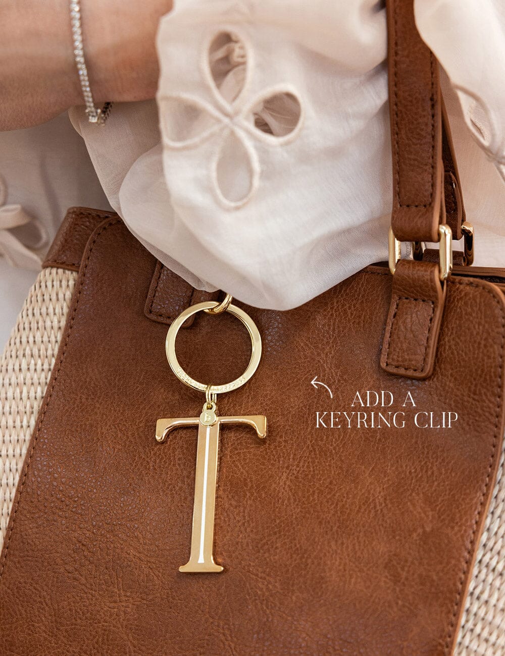 T - Fine Enamel Alphabet Ornament