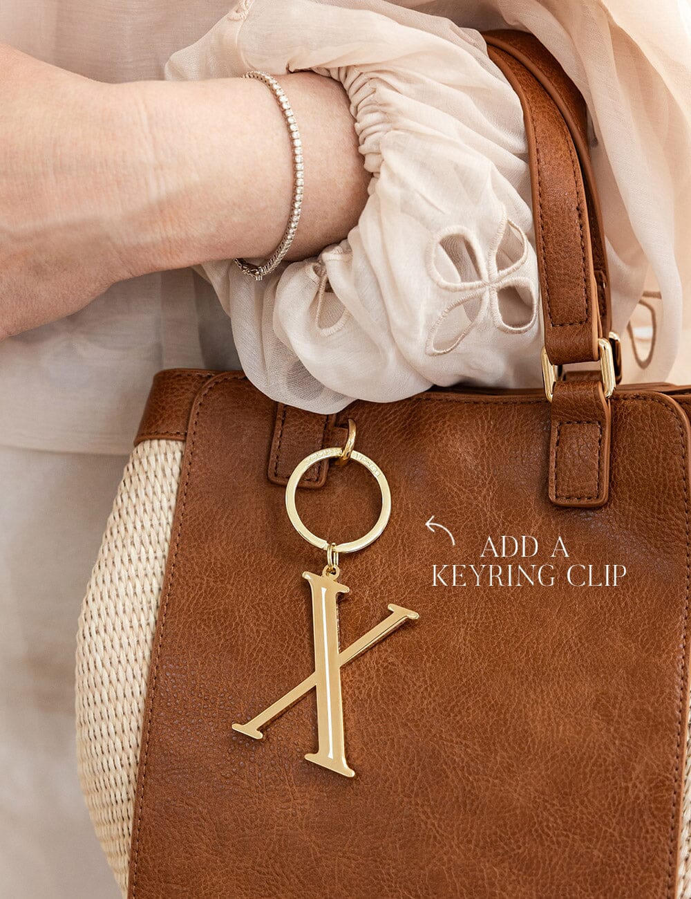 X - Fine Enamel Alphabet Ornament