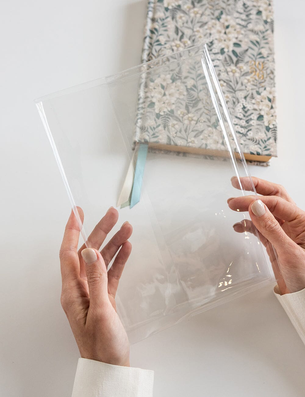 B4 Protective Book Jacket Stationery Bespoke Letterpress 