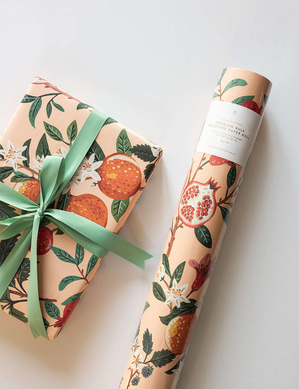 Gift Wrap Roll 30m - Pomegranate