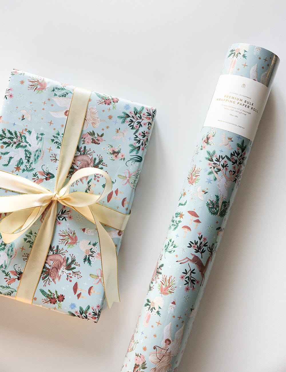 Gift Wrap Roll 30m - A Christmas Fairytale