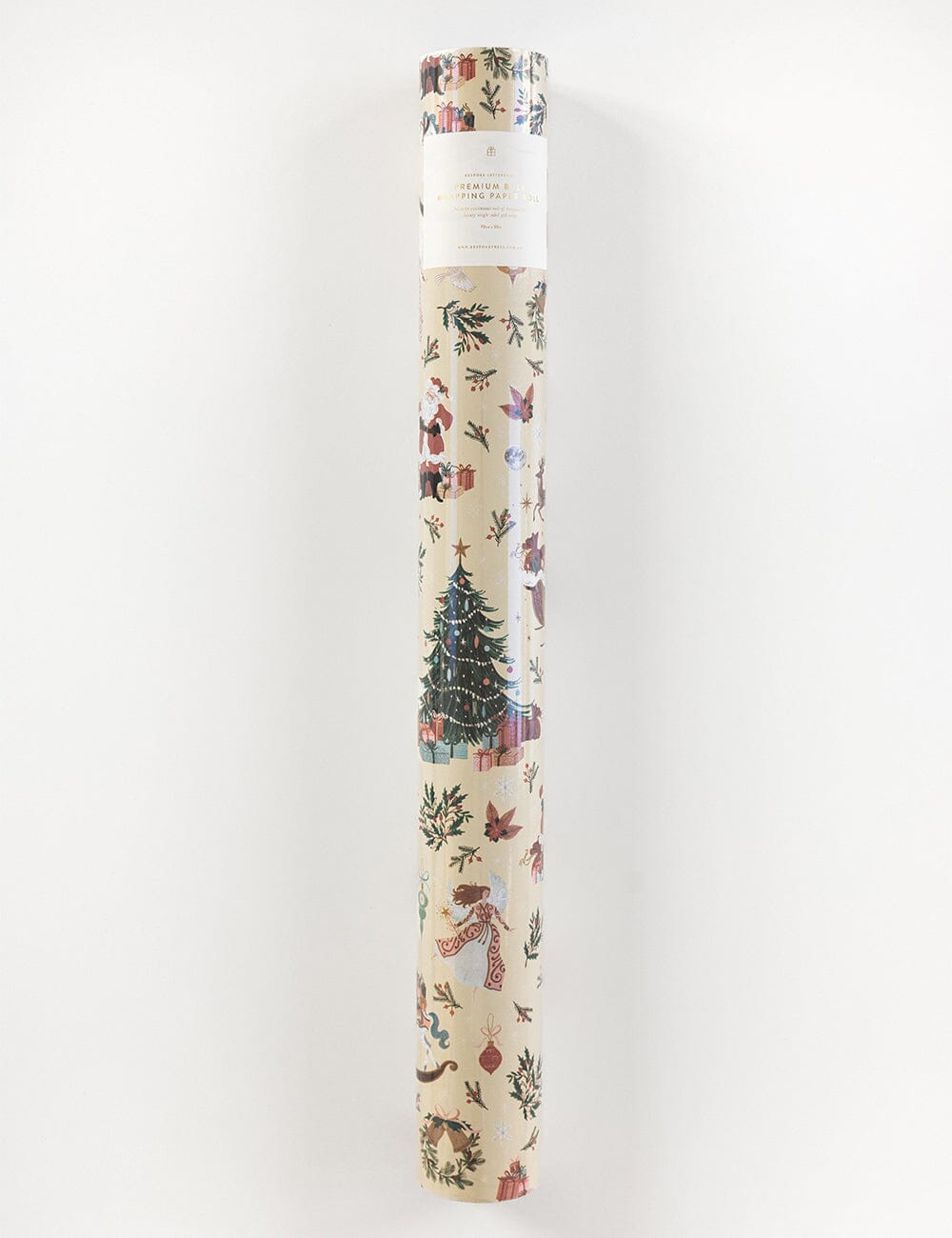 Gift Wrap Roll 30m - Jolly Santa