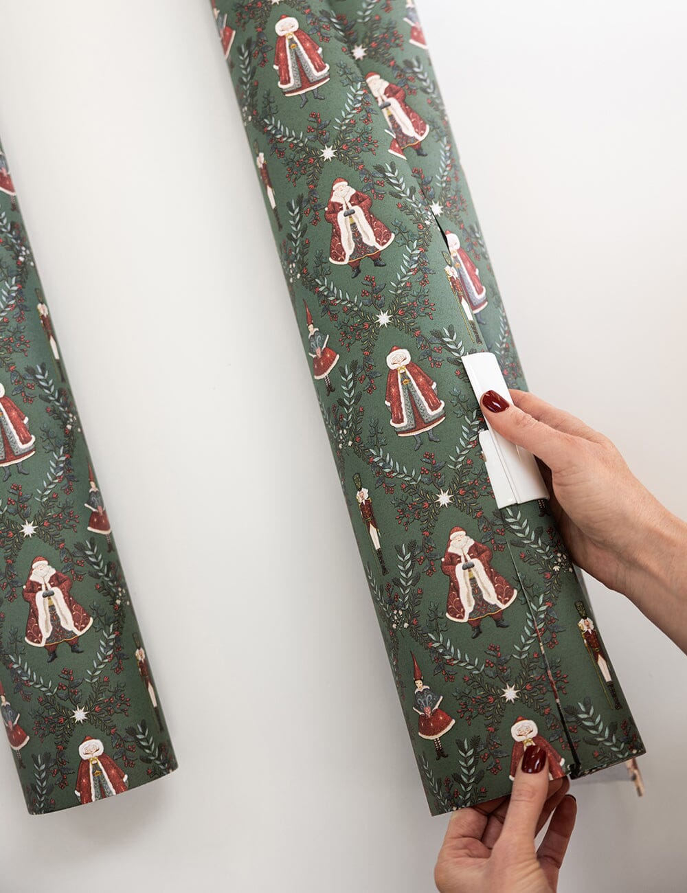 Gift Wrap Roll 30m - Mr & Mrs Claus