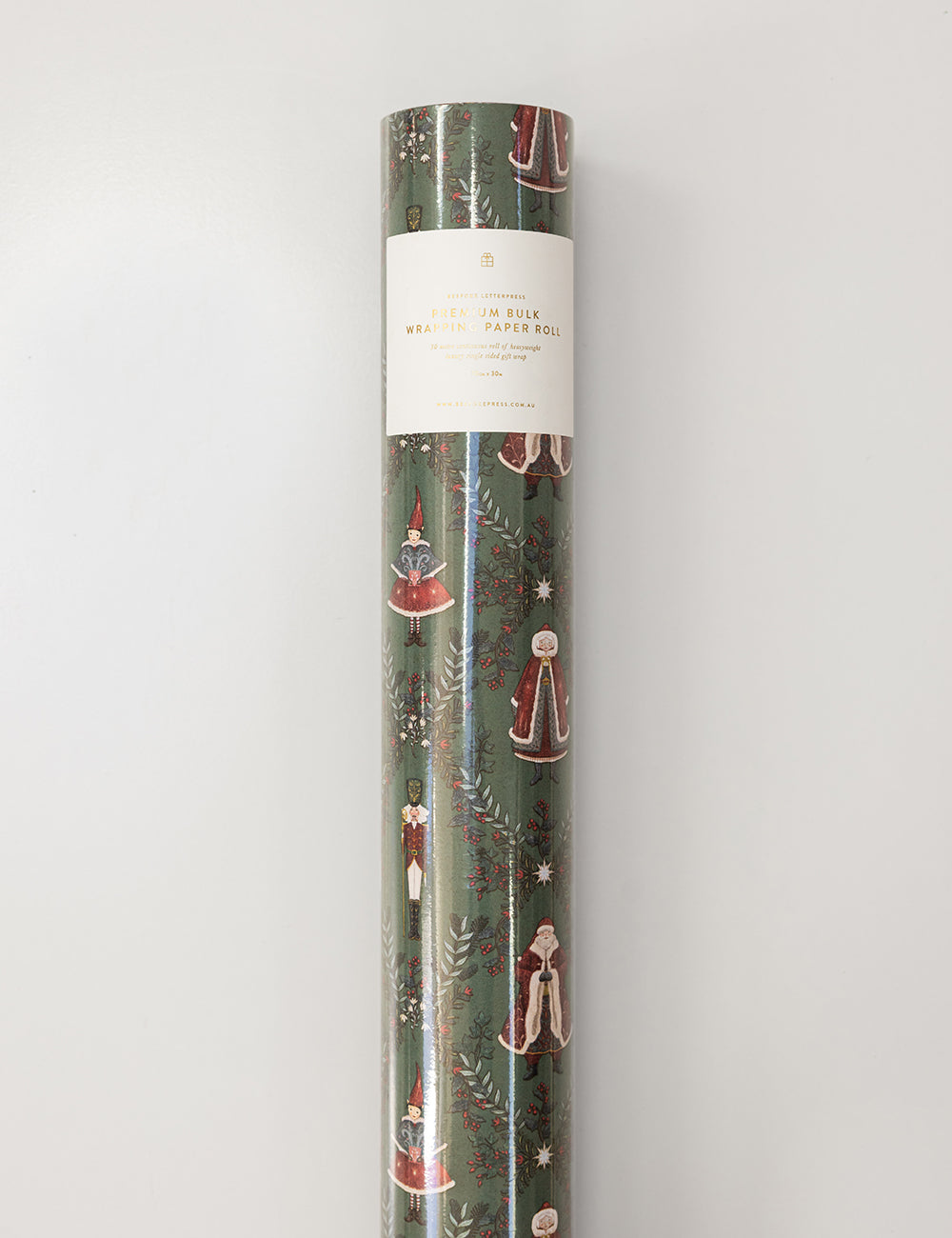 Gift Wrap Roll - Mr & Mrs Claus