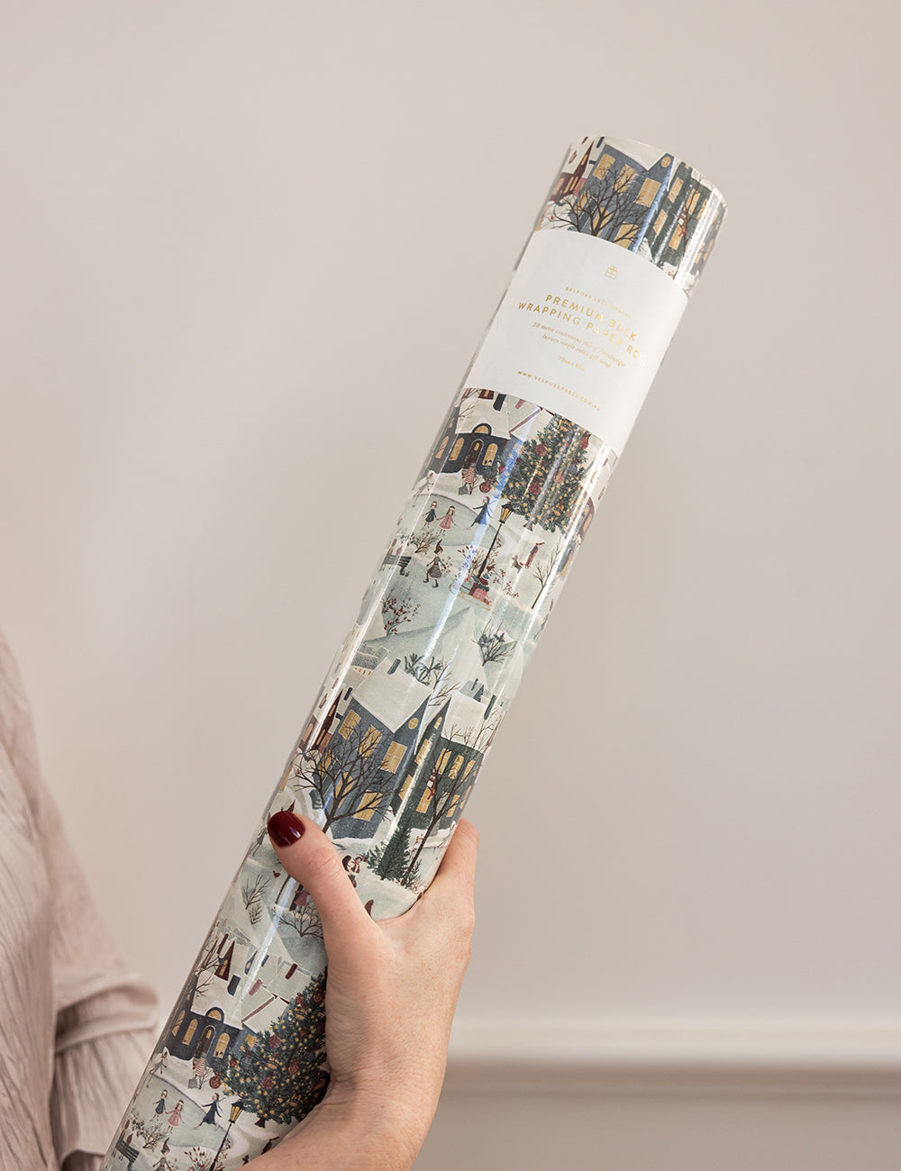 Gift Wrap Roll - The Christmas Village