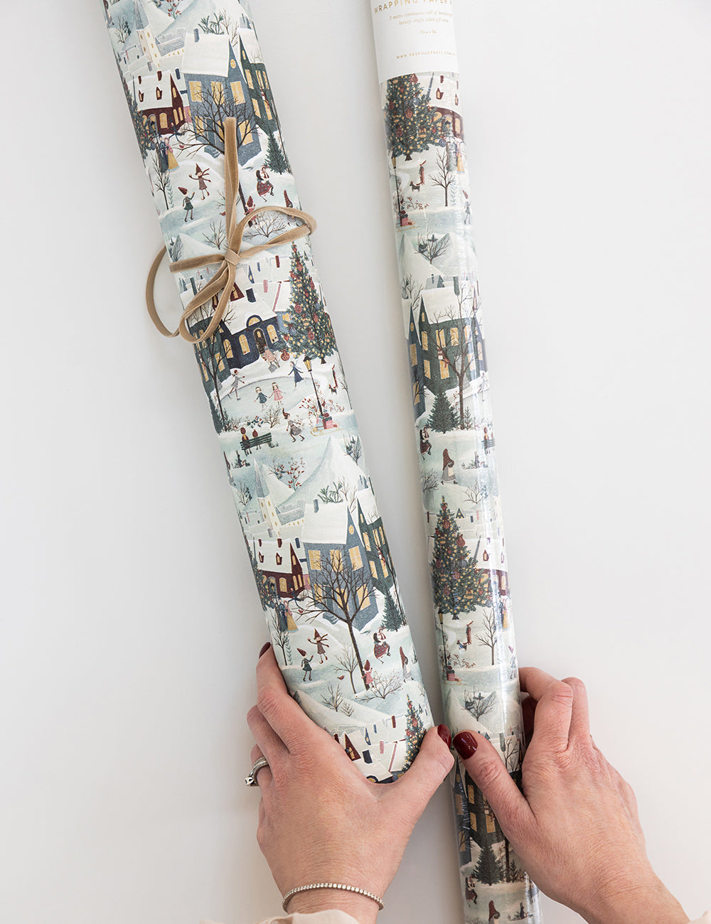 Gift Wrap Roll - The Christmas Village