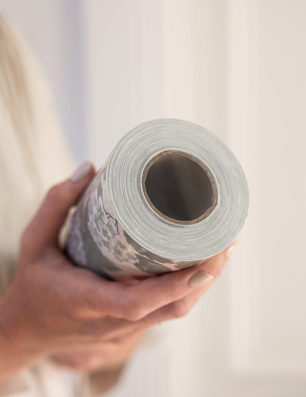 Gift Wrap Roll 30m - Hydrangea
