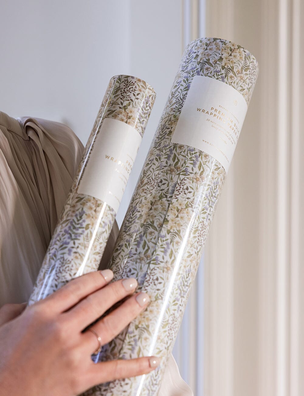 Gift Wrap Roll 30m - Forget Me Not