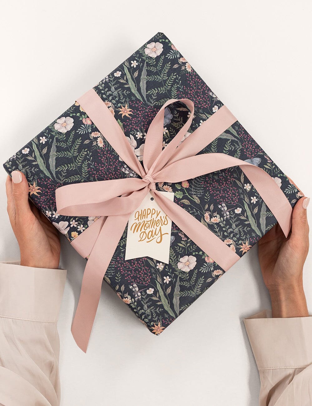 Gift Wrap Roll 30m - Dusk In Bloom