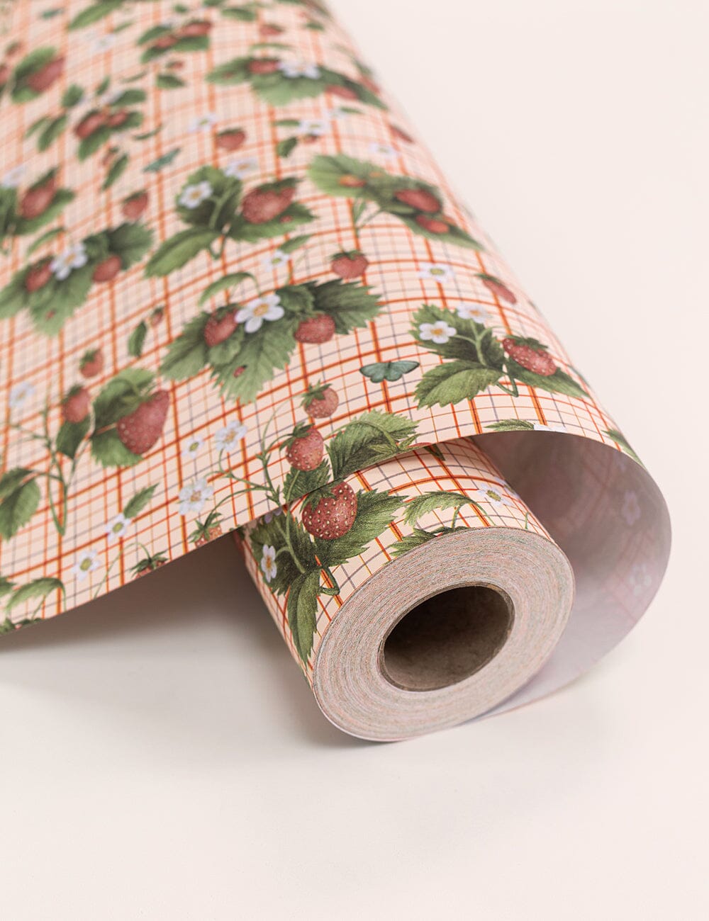 Gift Wrap Roll 30m - Strawberries
