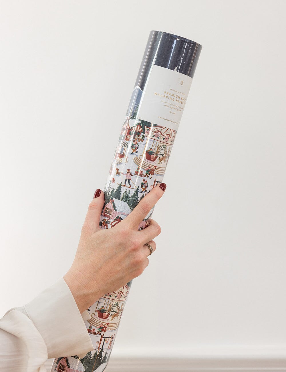 Gift Wrap 30m Roll - Christmas Market