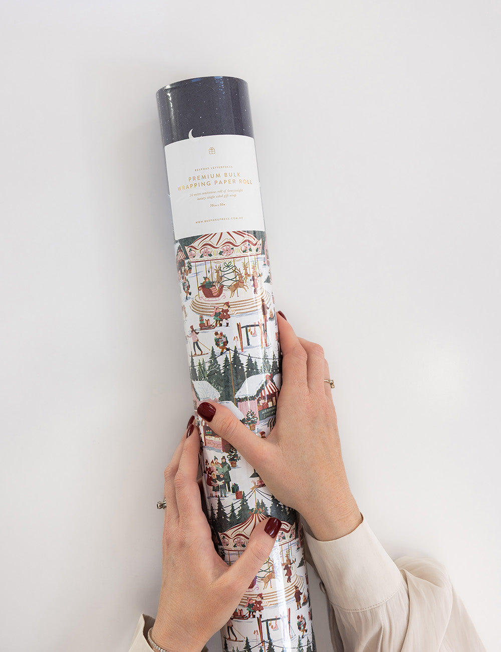 Gift Wrap Roll - Christmas Market
