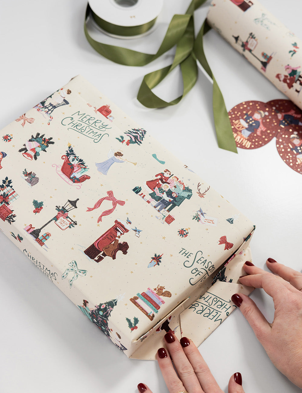 Gift Wrap 30m Roll - Season of Joy