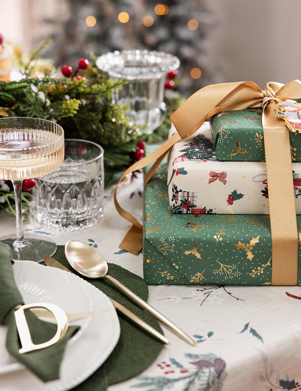 Gift Wrap 30m Roll - Season of Joy