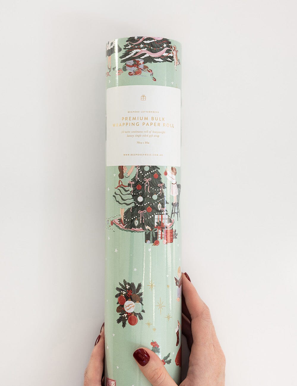 Gift Wrap Roll - Christmas Ladies