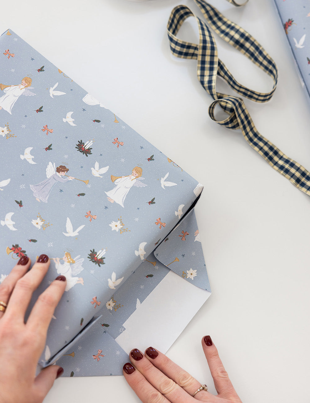 Gift Wrap 30m Roll - Herald Angels