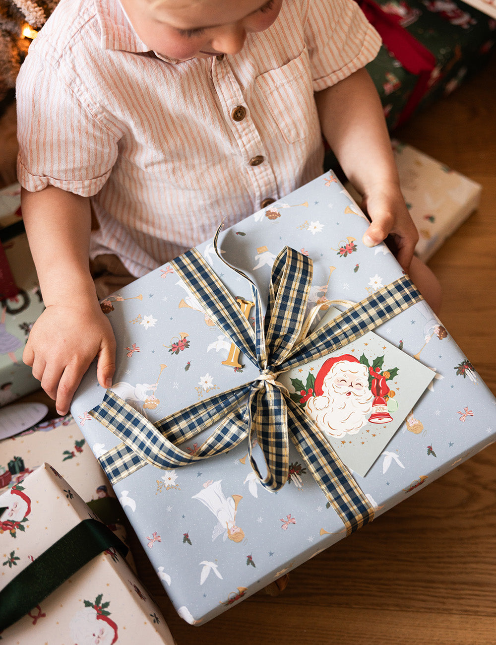 Gift Wrap 30m Roll - Herald Angels