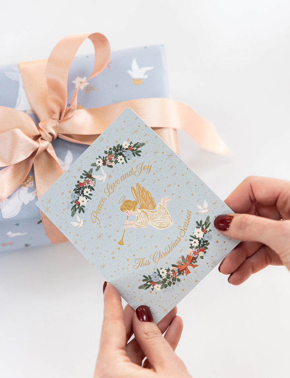Gift Wrap 30m Roll - Herald Angels