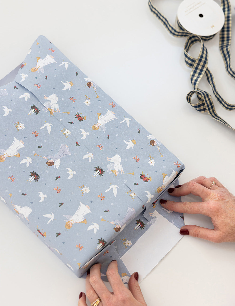 Gift Wrap 30m Roll - Herald Angels