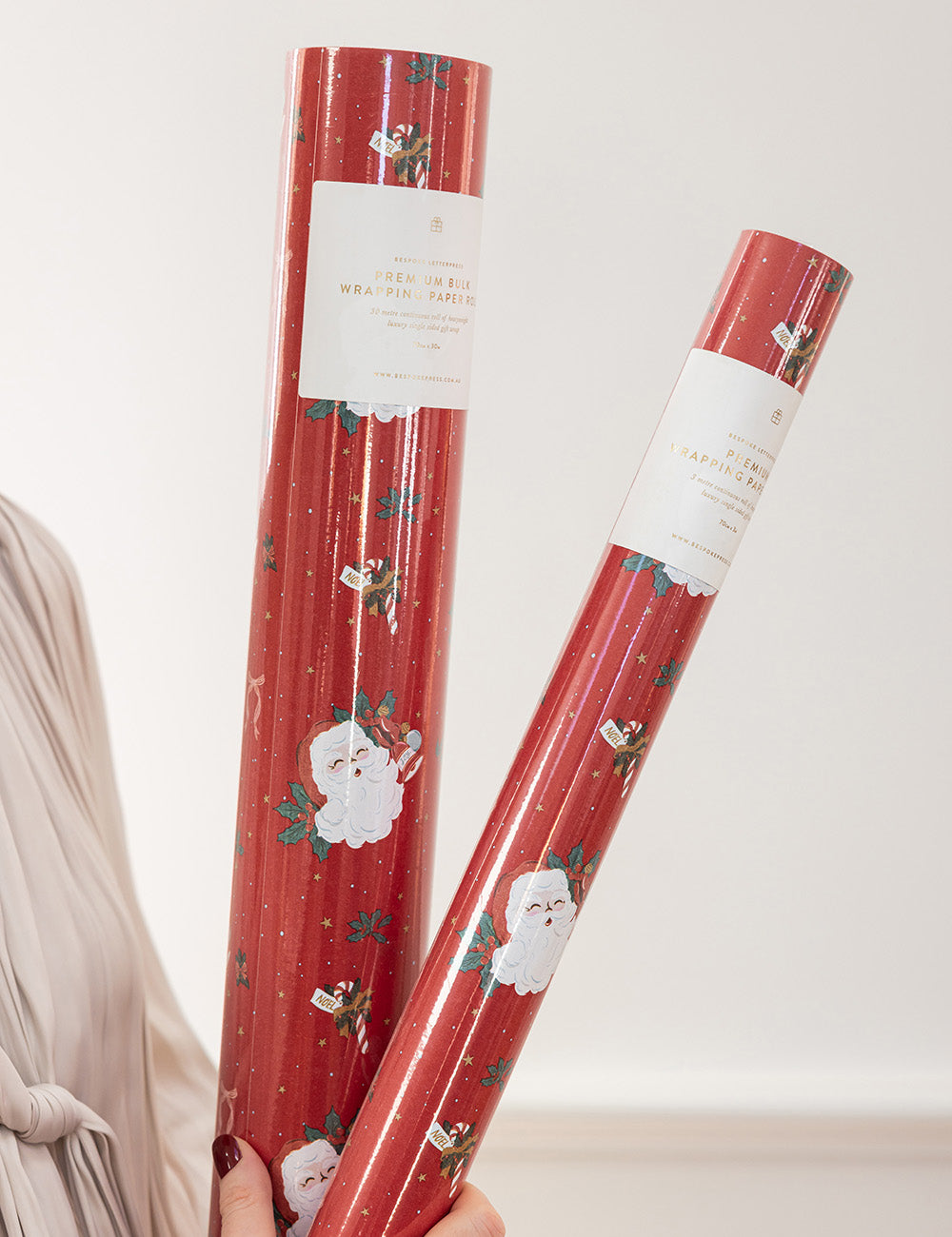 Gift Wrap 30m Roll - Jingle Bells