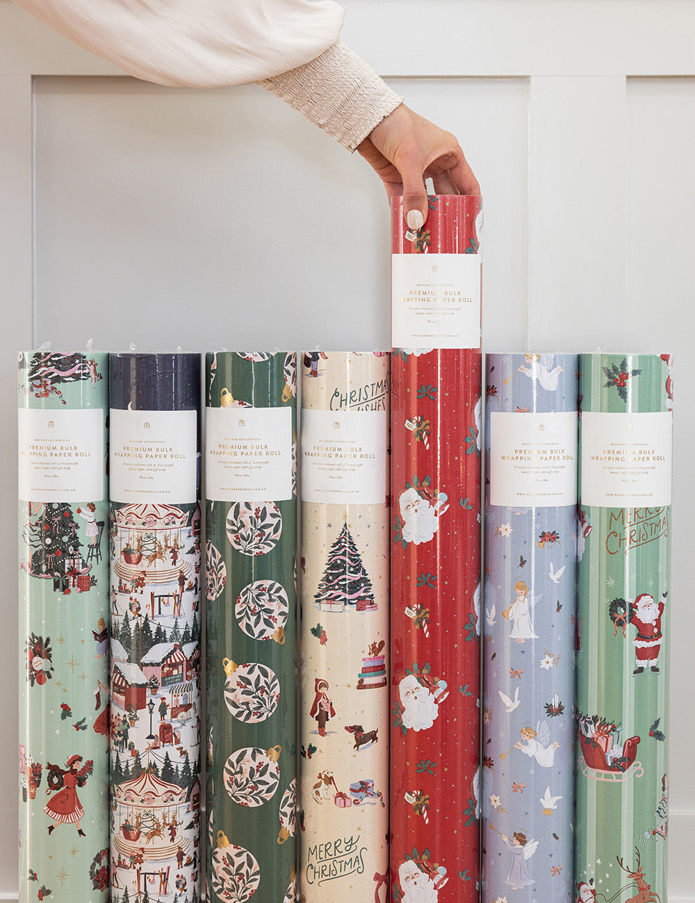 Gift Wrap 30m Roll - Jingle Bells