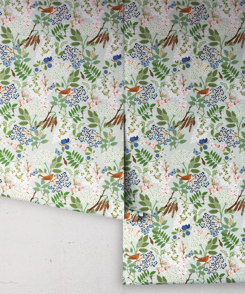 Sparrows Wallpaper Wallpaper Milton & King 