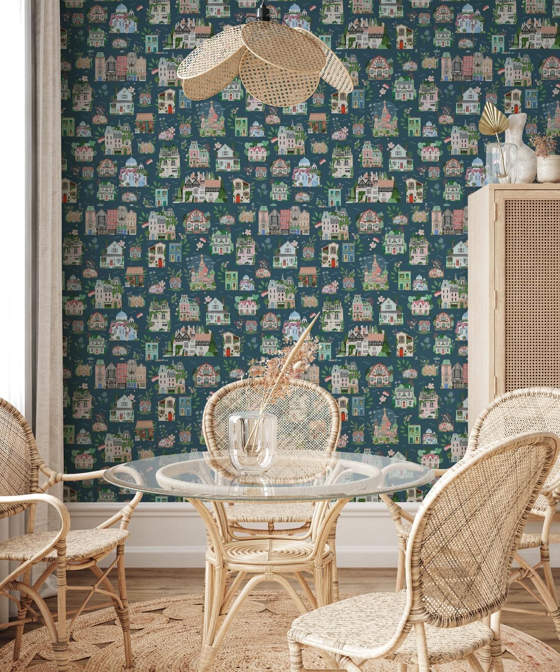 Around the World Wallpaper Wallpaper Milton & King 