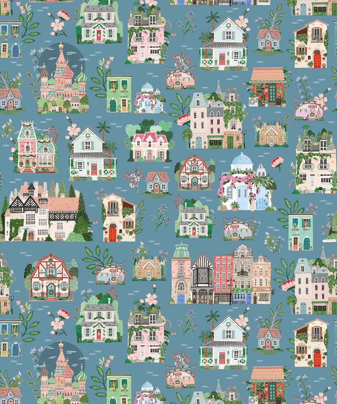 Around the World Wallpaper Wallpaper Milton & King 