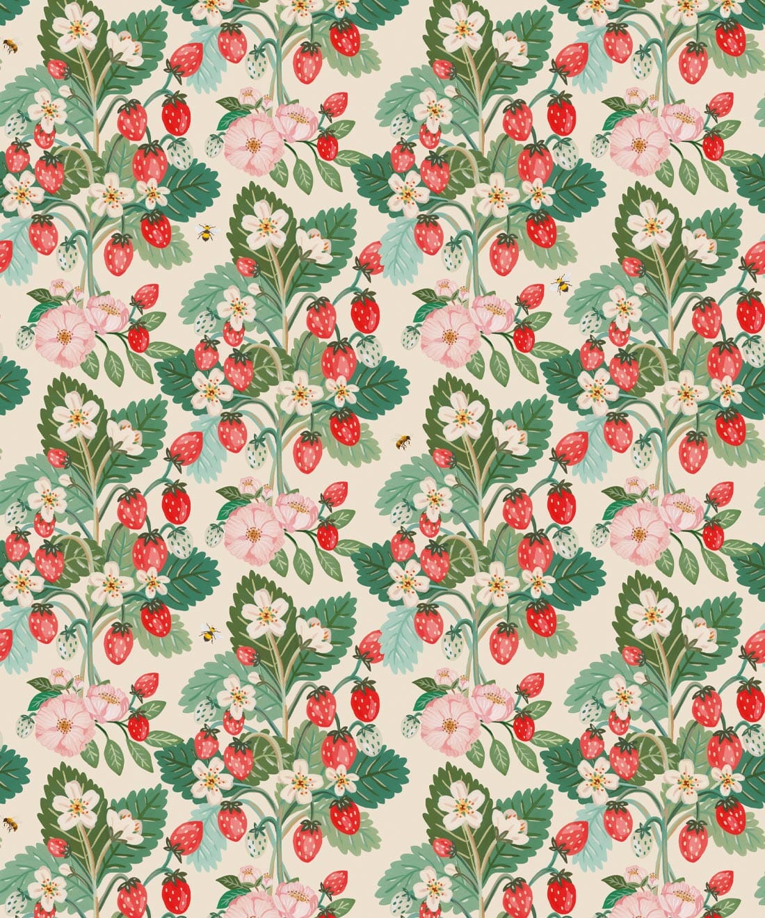 Strawberries Wallpaper