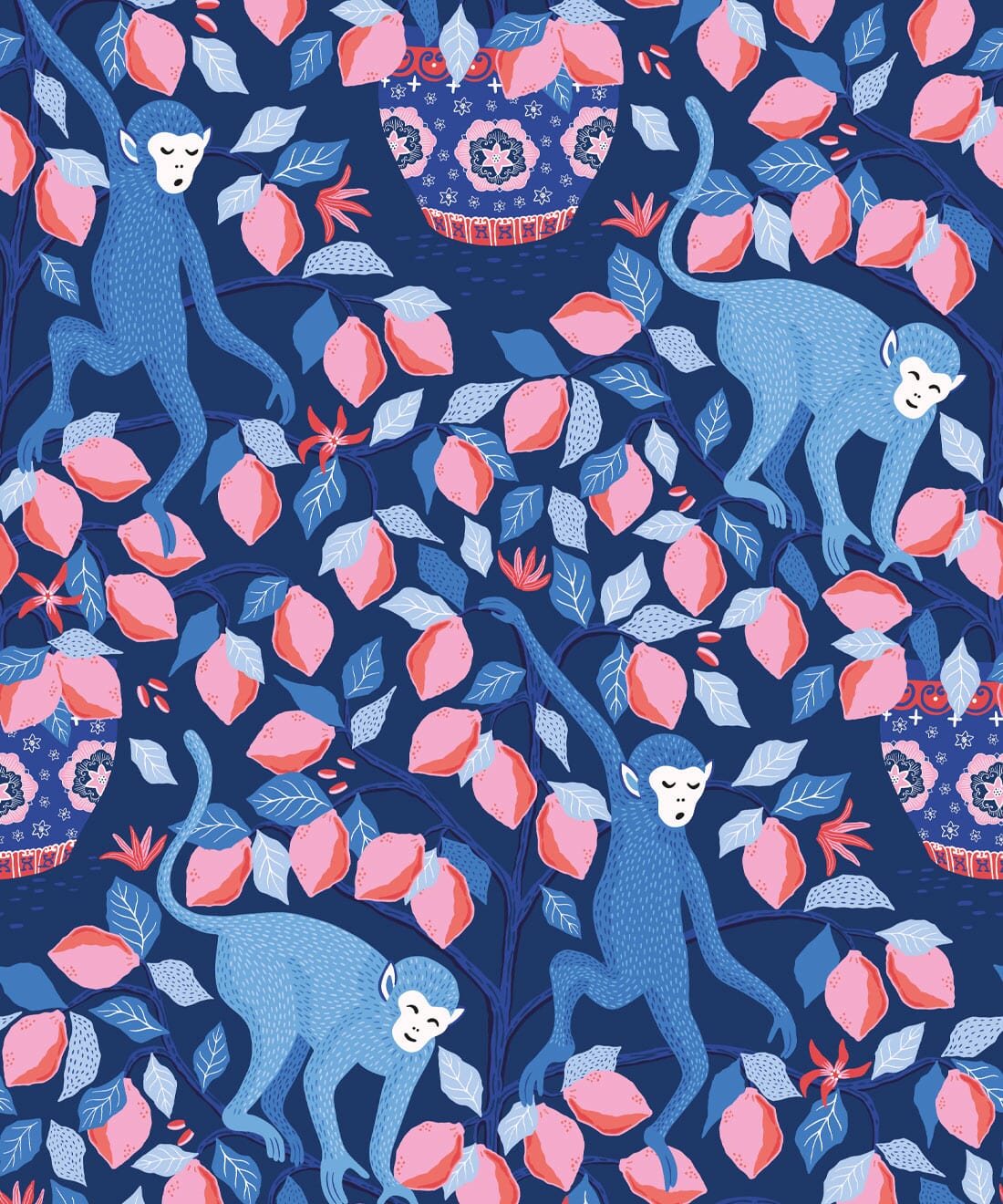 Monkeys Wallpaper Wallpaper Milton & King 