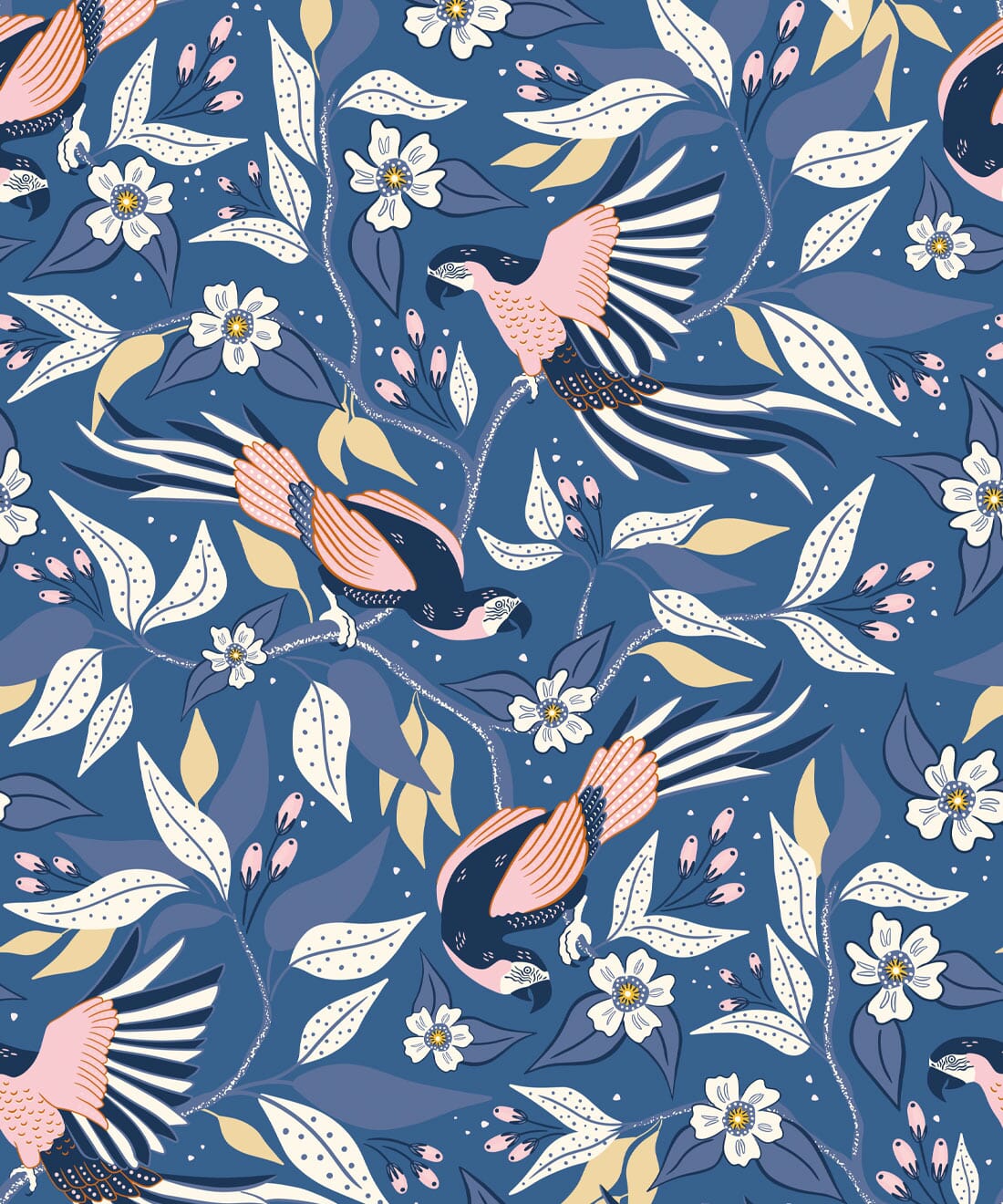 Parrot Wallpaper Wallpaper Milton & King 