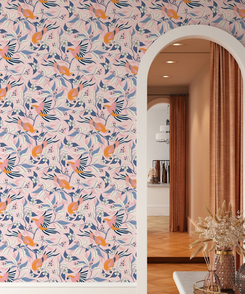Parrot Wallpaper Wallpaper Milton & King 