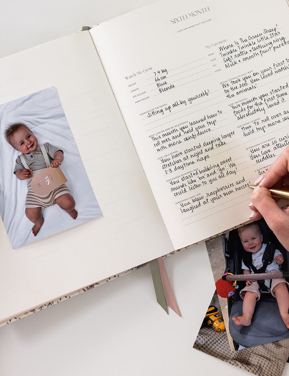 Heirloom Baby Memory Journal - Woodland