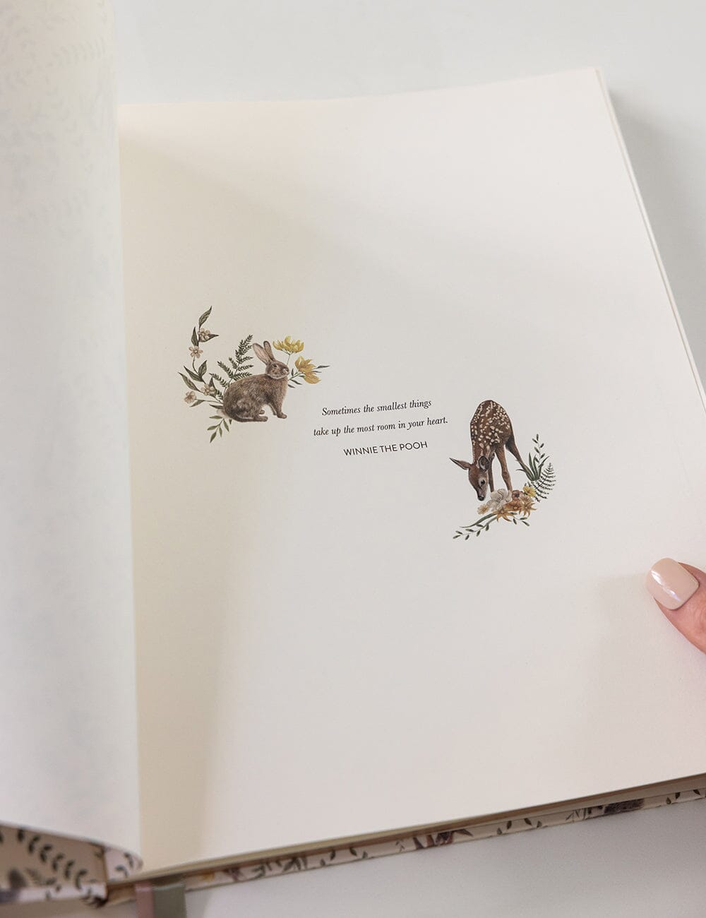 Heirloom Baby Memory Journal - Woodland